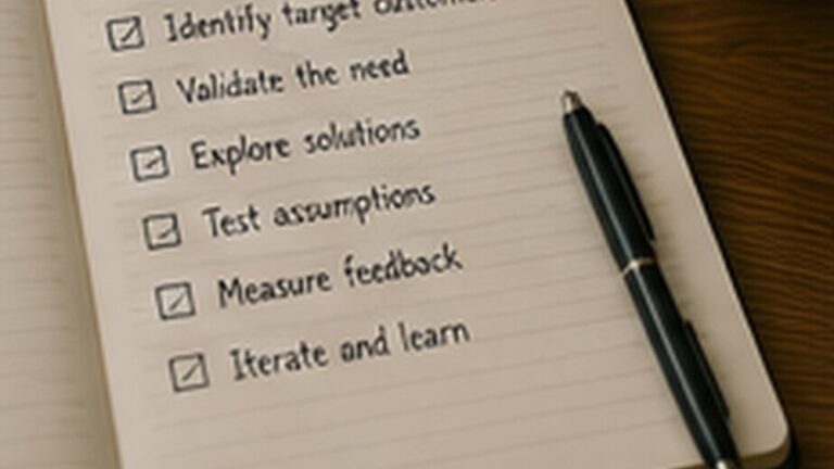 Startup product team reviewing evidence for activation metrics setup