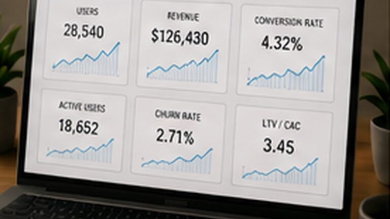 Startup product team reviewing evidence for AI governance investor signal