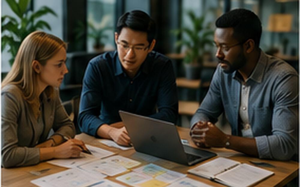 Product decision workshop about AI product readiness assessment